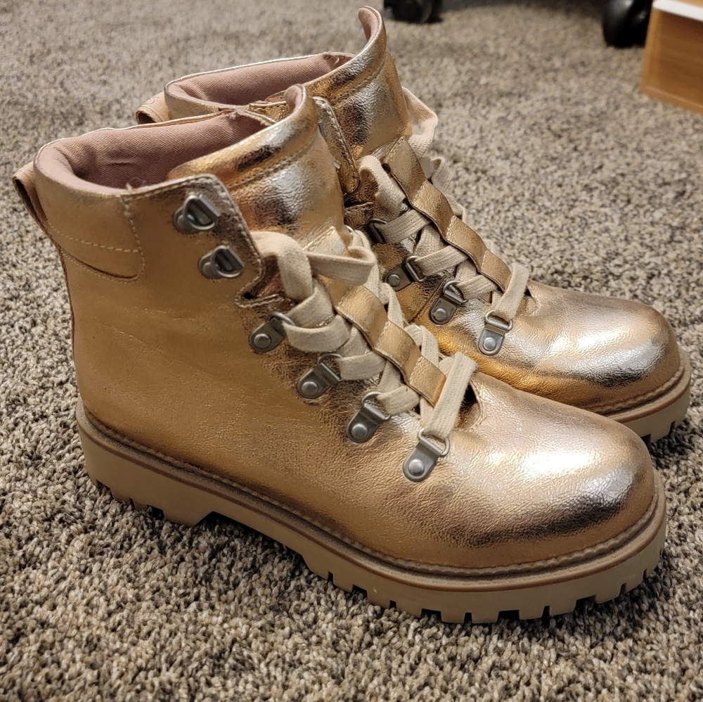 Sam Edelman Circus Rose Gold Kinsley Boots